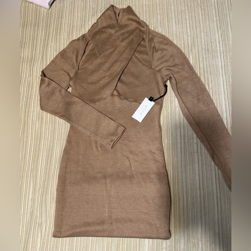 ASTR Cross Bust Dress